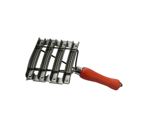 Металлический скребок 8-рядный, 11см — изображение 2