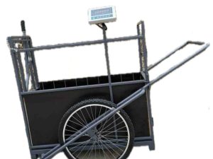 Тележка для телят с весами