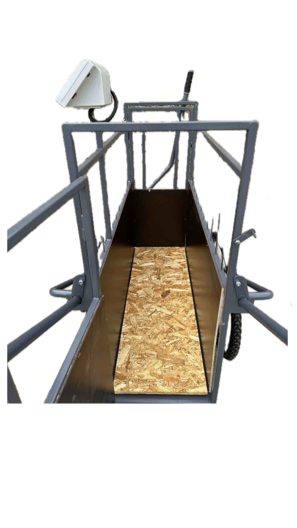 Тележка для телят с весами и хедлоком — изображение 2